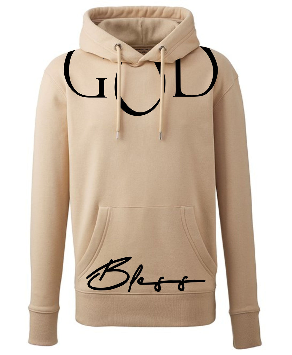 トップス 【ベージュ/XXL】GOD BLESS YOU HOODIE BEIGE
